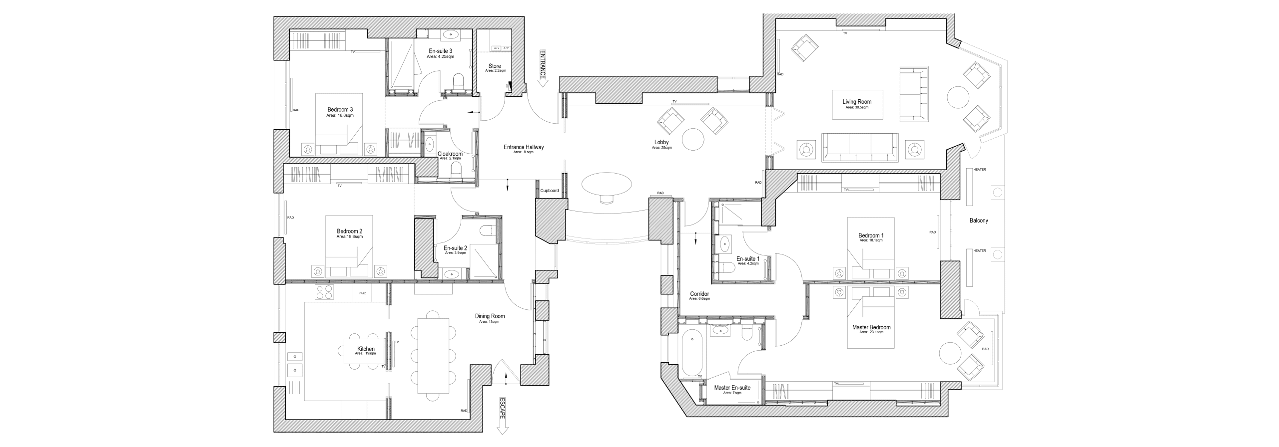 parkside 1 floor plan before