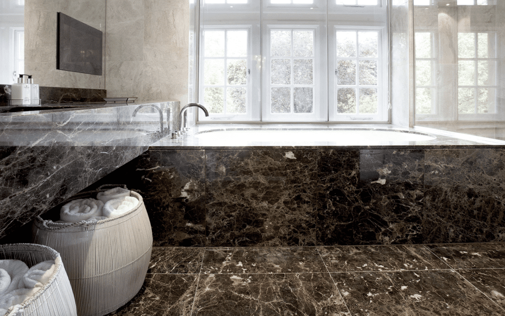 parkside 3 marble bathroom architecture london