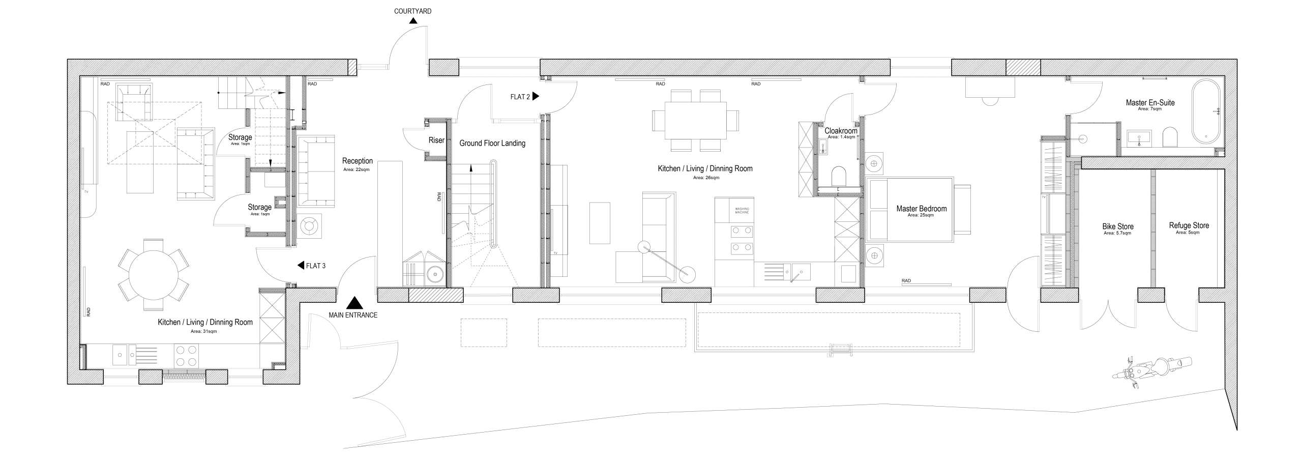 staffordplacegroundfloorplanbefore