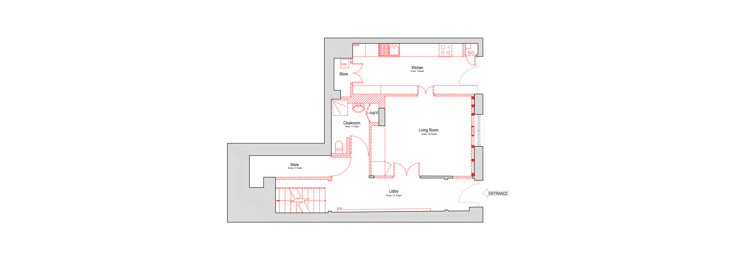 york terrace 2 ground floor plan after