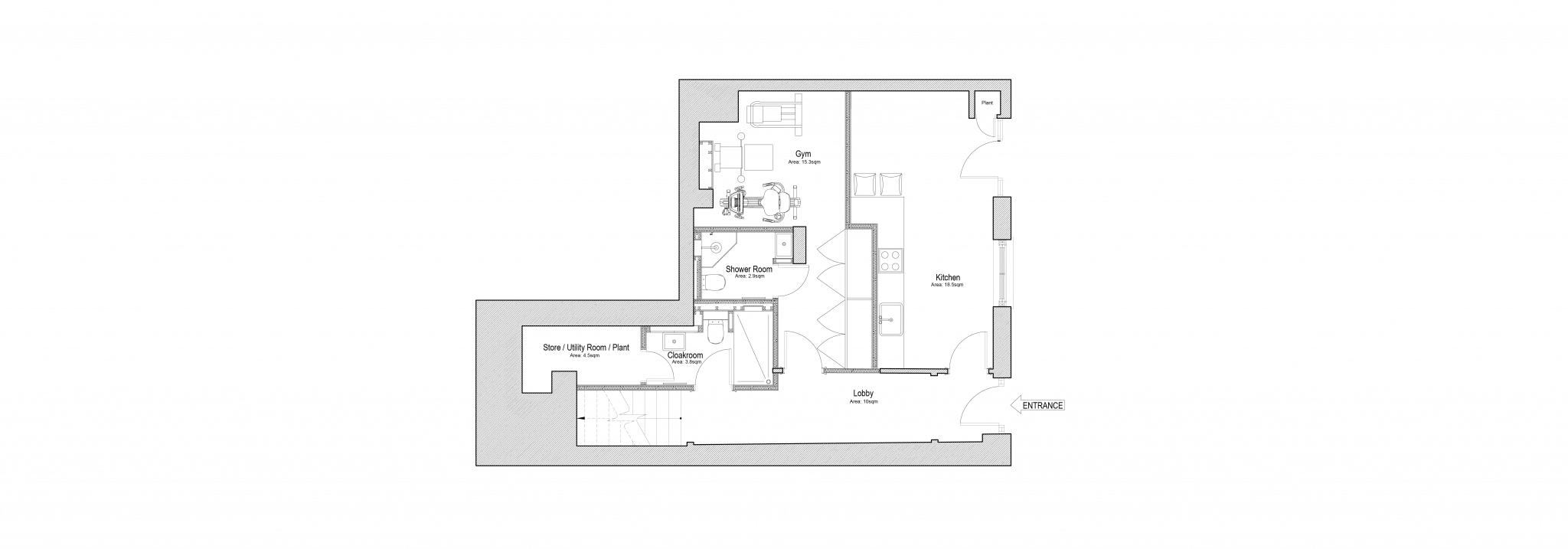 york terrace 2 ground floor plan before