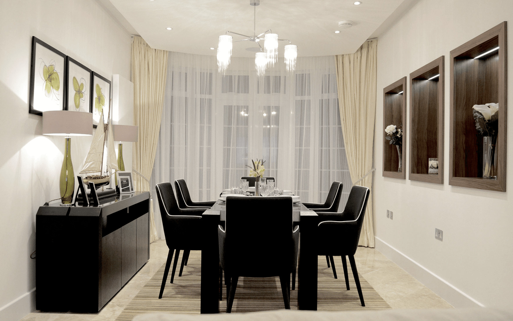 Berkeley Court 1 Luxury Dining Room Architecture