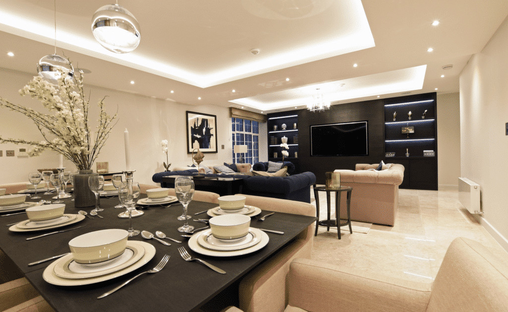 Berkeley Court 2 Open Plan Living Room