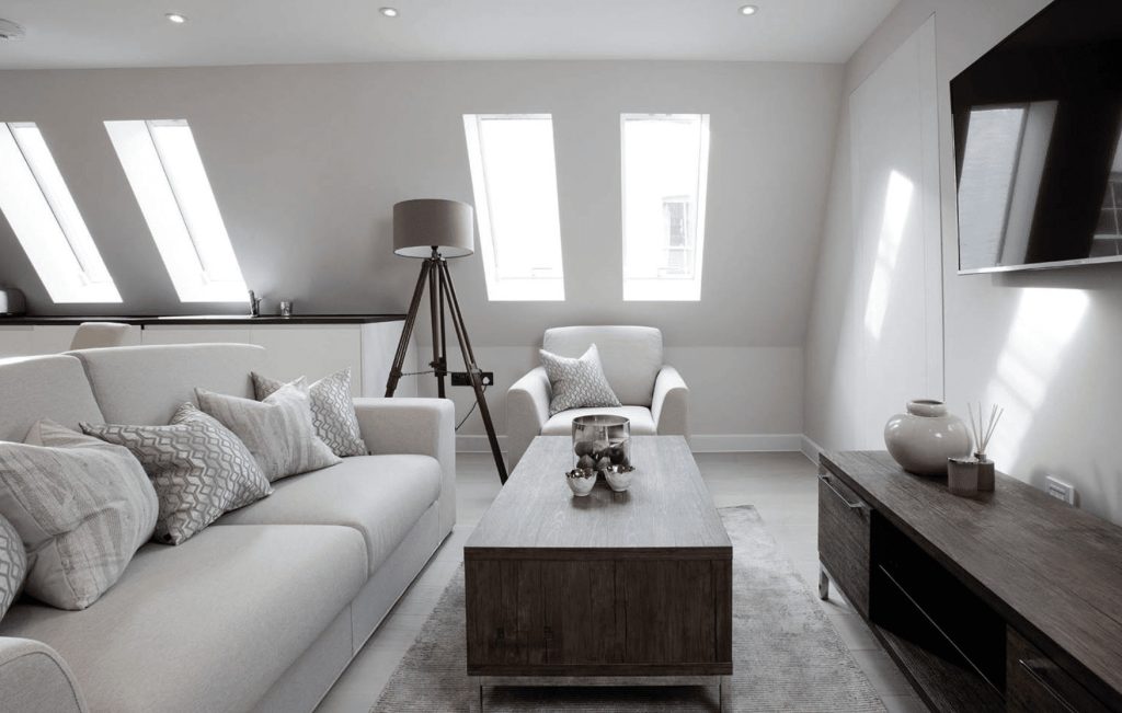 Stafford Place Living Area Architecture