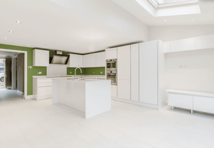 Open-plan architectural design in North London