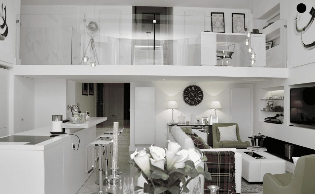 Hyde Park Gate Living Space, Featuring Luxurious Interiors and Contemporary Design