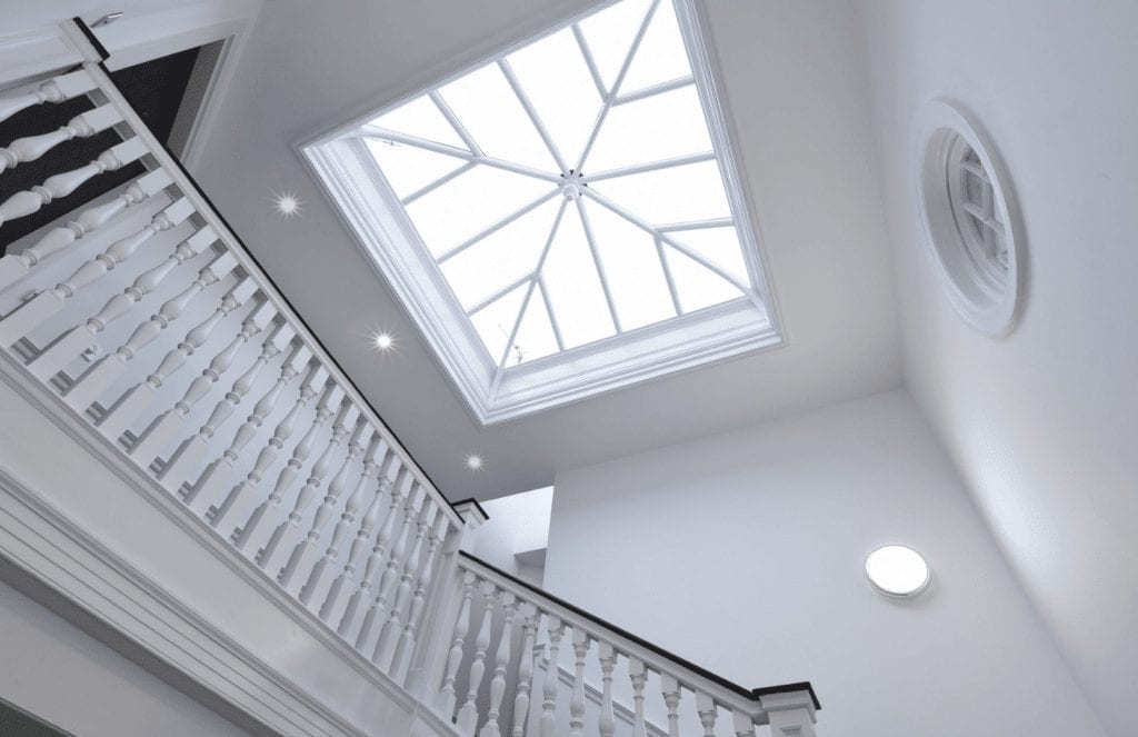 Mayfair Skylight Architecture on Green Street, Featuring Elegant Natural Lighting and Modern Design