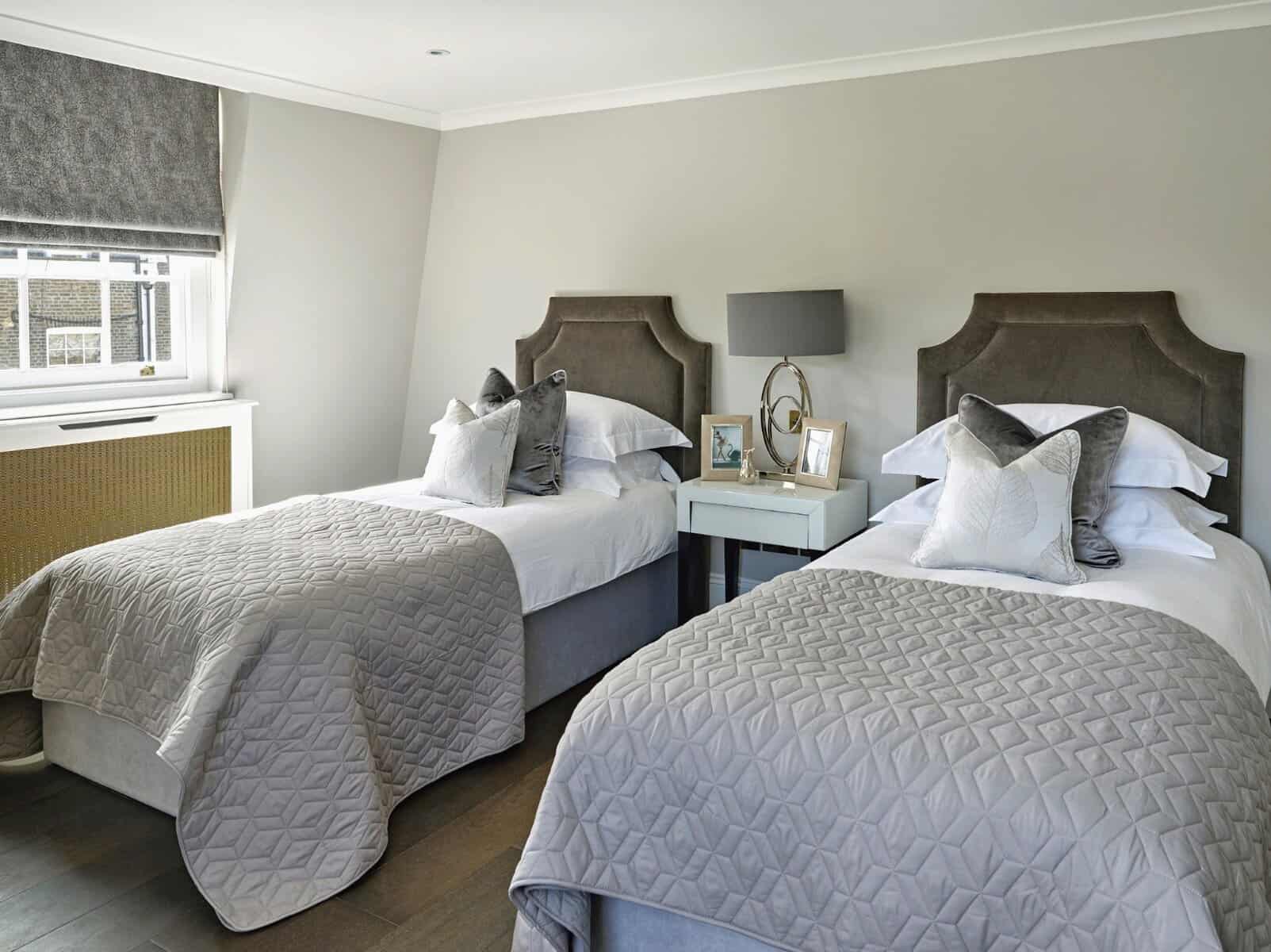 Luxury Twin Bedroom Interior Design