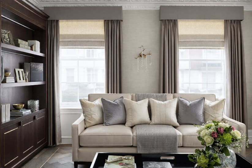 Trevor Square Luxury Living room Design